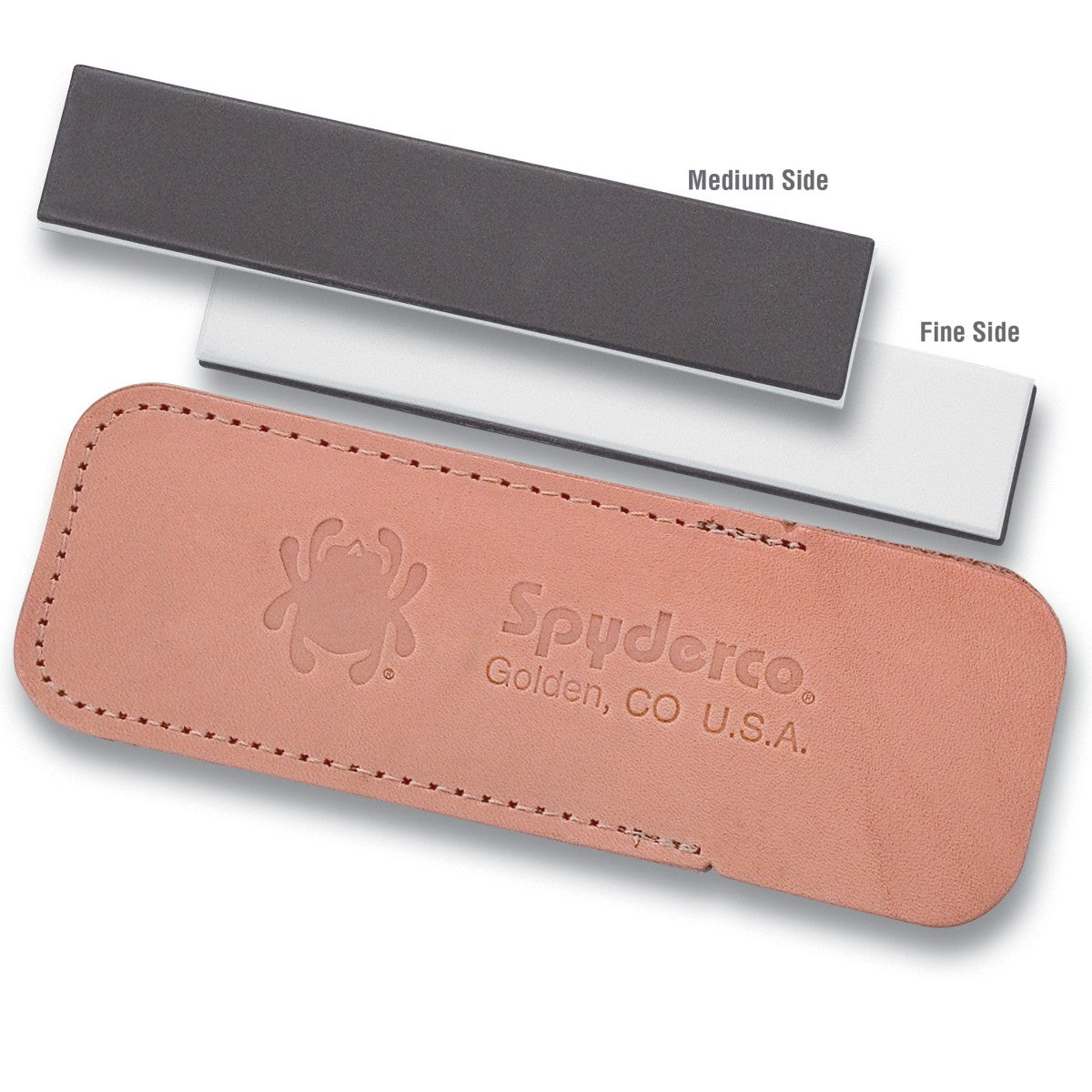 Spyderco | Pocket Stone - Medium & Fine Double Stuff