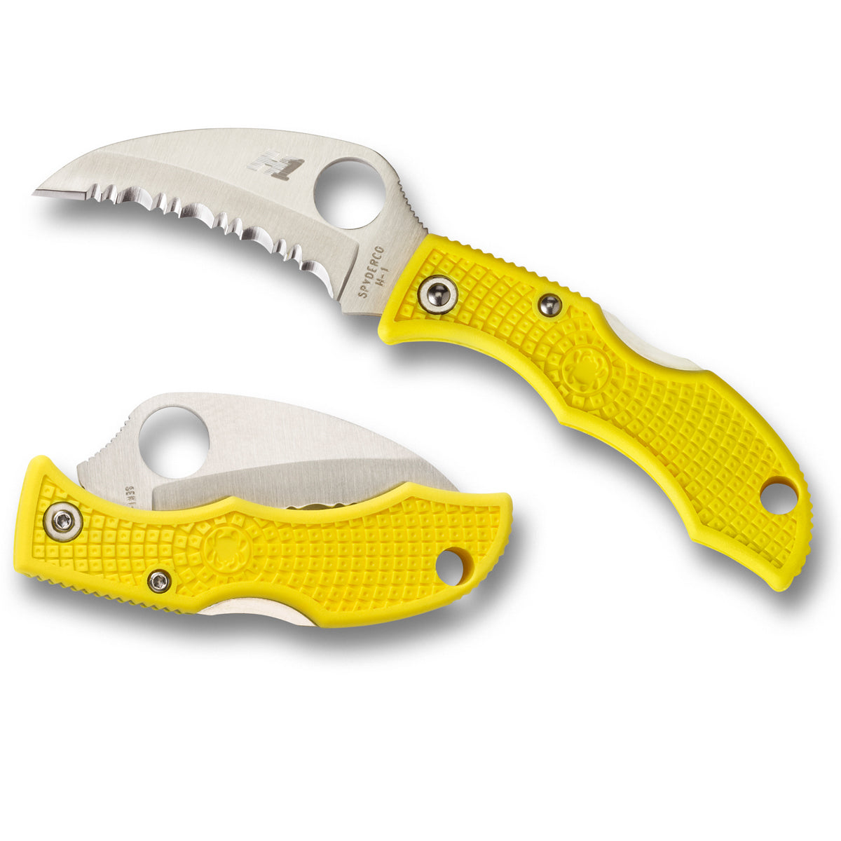 Spyderco | Ladybug 3 Hawkbill - Salt Yellow