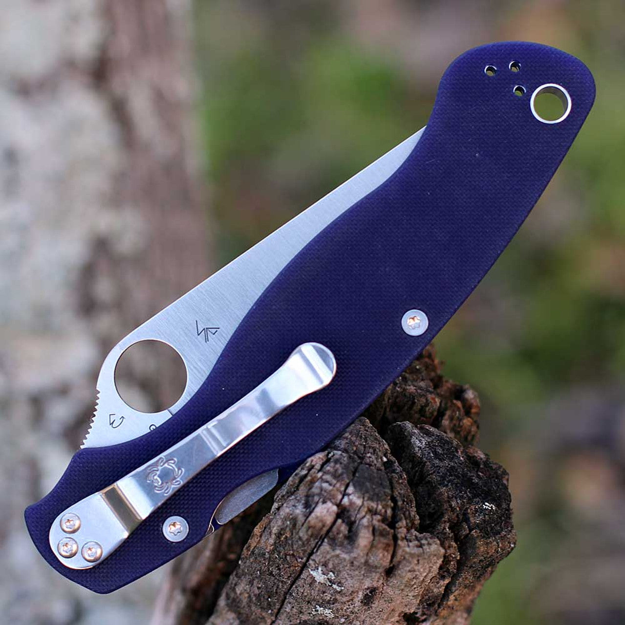Spyderco | Para Military 2 G-10 - Dark Blue