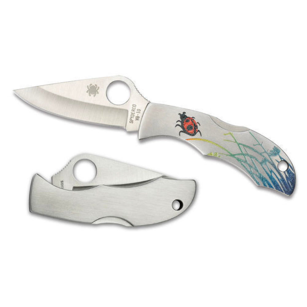 Spyderco | Ladybug 3 - Stainless Tattoo