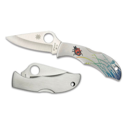 Spyderco | Ladybug 3 - Stainless Tattoo