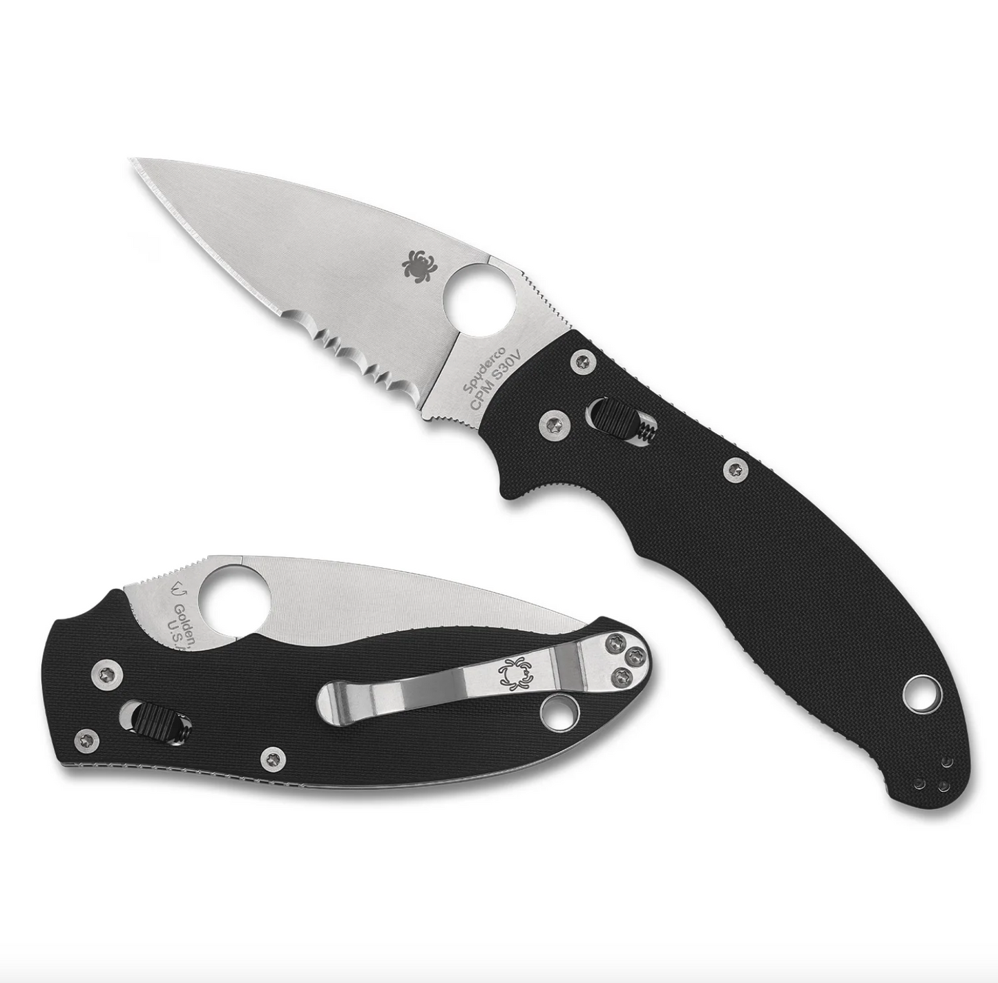 Spyderco | Manix 2 G-10 - Black