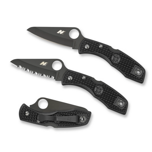 Spyderco | Salt 1 Lightweight - Black Blade