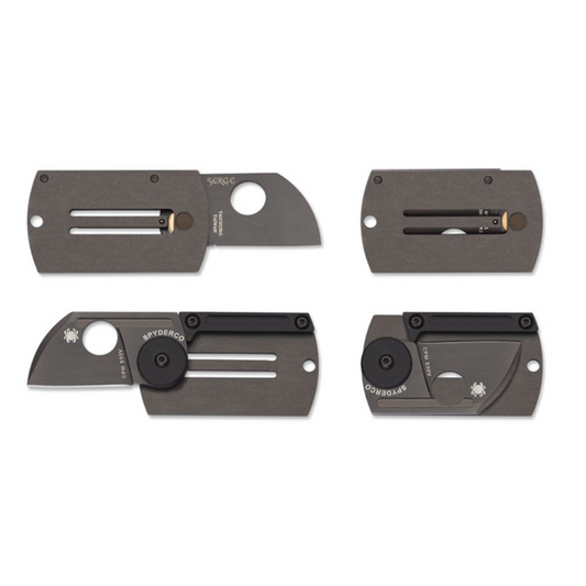 Spyderco | DogTag Folder - Black Titanium