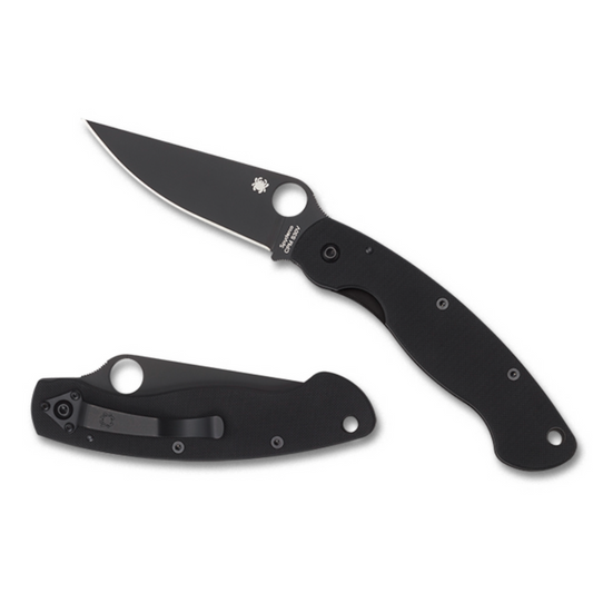 Spyderco | Military Model G-10 - Black Blade