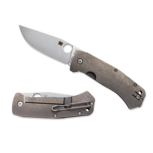 Spyderco | Slysz Bowie Folder - Titanium