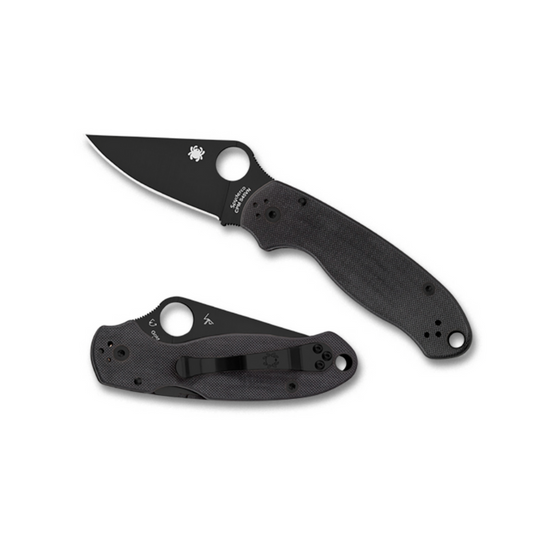Spyderco | Para 3 - Black Blade