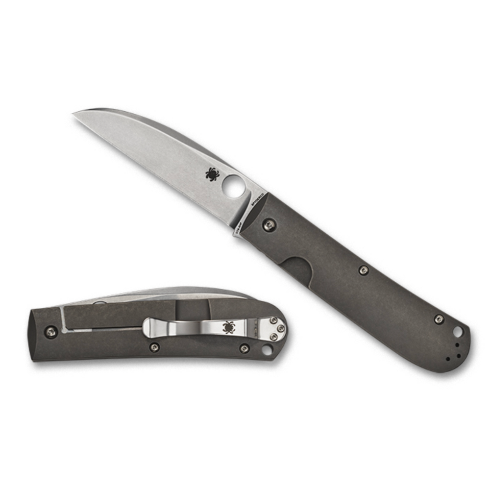 Spyderco | SwayBack - Black Titanium