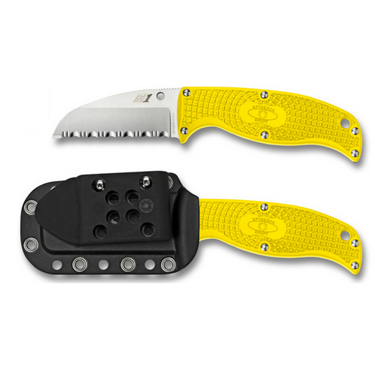 Spyderco | Enuff SheepFoot - Salt Yellow
