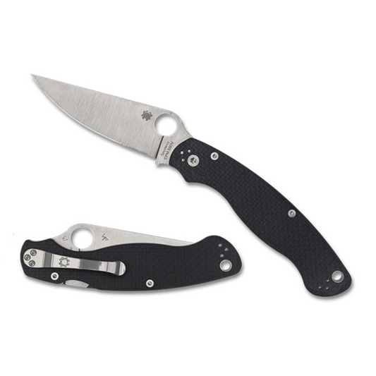 Spyderco | Military 2 Carbon Fiber Sprint Run - Black