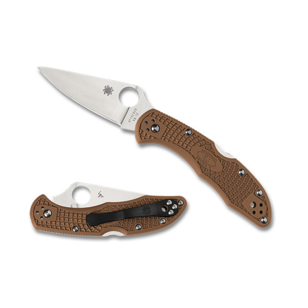 Spyderco | Delica 4 Lightweight - Brown