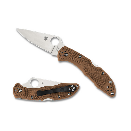 Spyderco | Delica 4 Lightweight - Brown