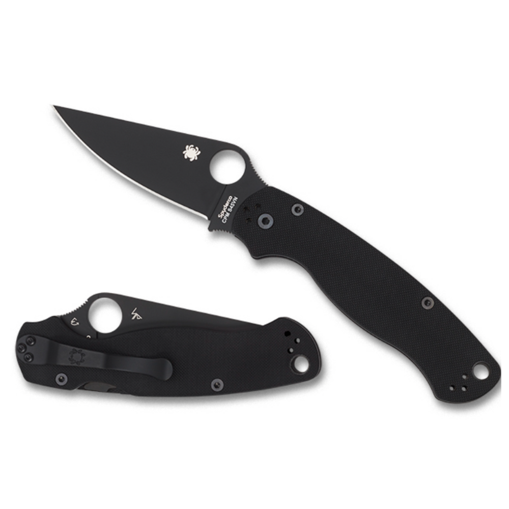 Spyderco | Para Military 2 G-10 - Black Blade