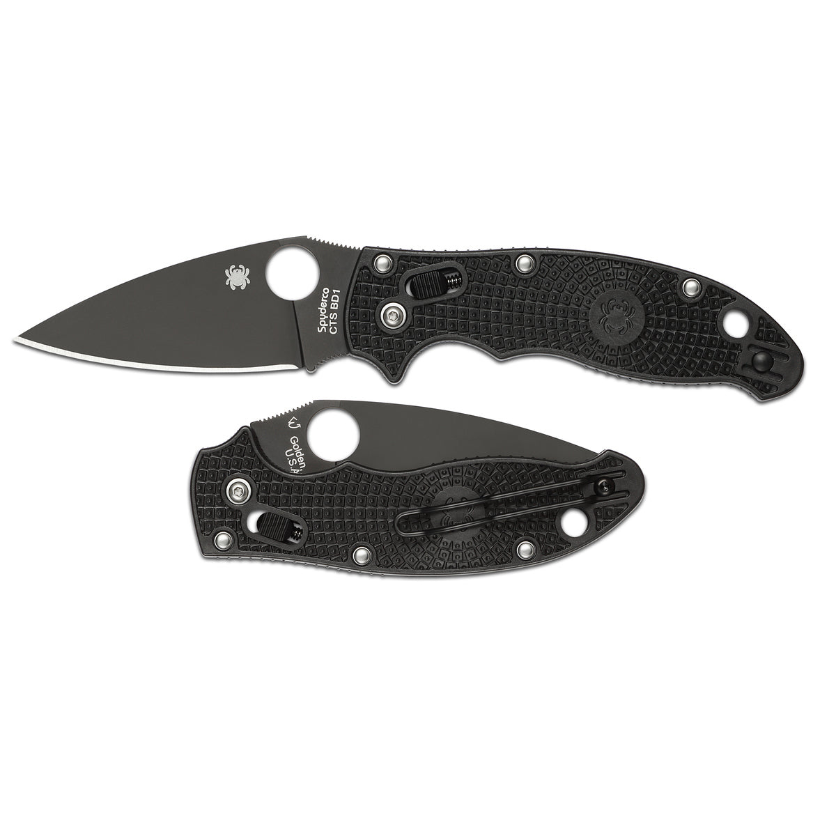 Spyderco | Manix 2 Lightweight - Black Blade