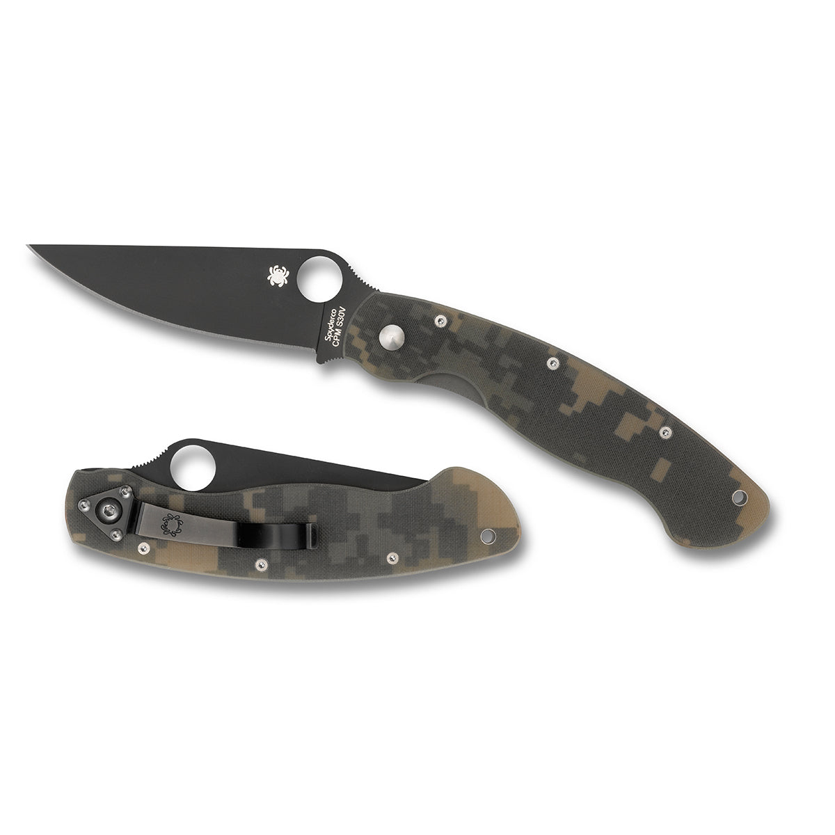 Military Model G-10 - Camo Black Blade