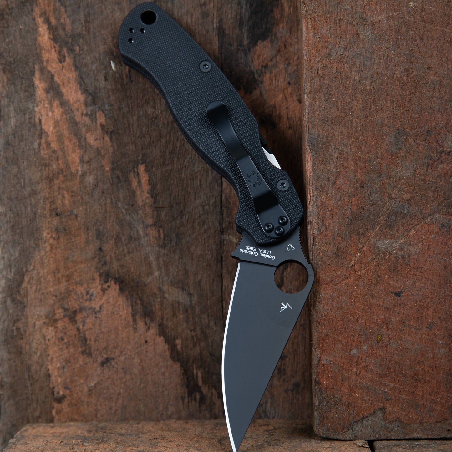 Spyderco | Para Military 2 G-10 - Black Blade
